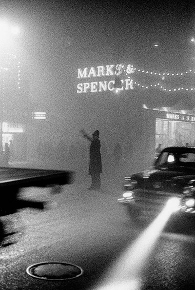 Fog in Market Street, Manchester